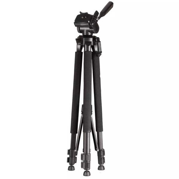 66 Inch Heavy-Duty Camera Tripod with 3-Way Panhead