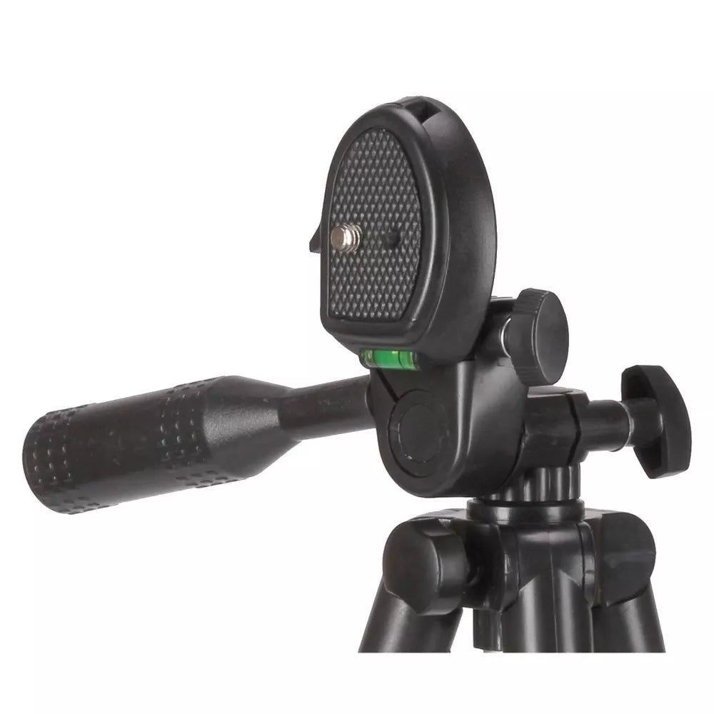 50 Inch Portable Travel Tripod with 3-Way Panhead