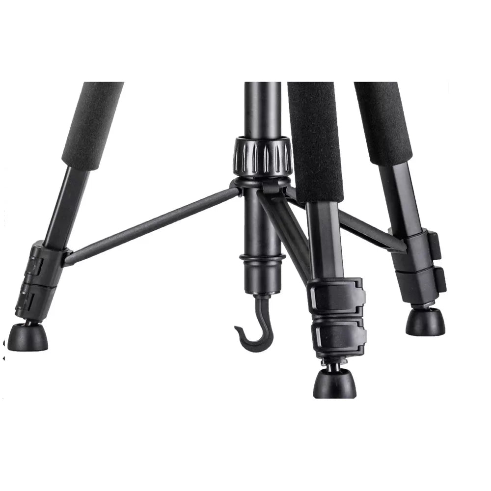 66 Inch Heavy-Duty Camera Tripod with 3-Way Panhead