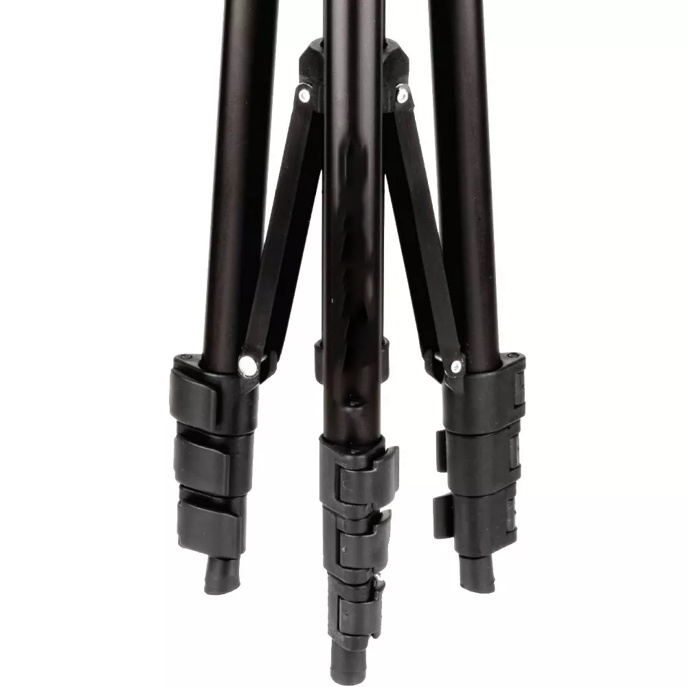 50 Inch Portable Travel Tripod with 3-Way Panhead